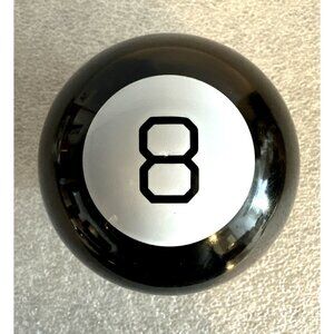 Vintage 1980's Magic 8 Eight Ball Mattel Fortune A True Classic Toy 30188 1186